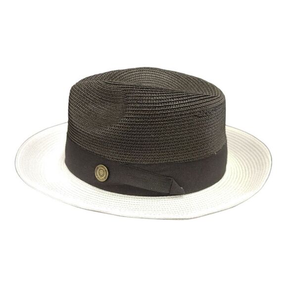 MEN'S BRUNO CAPELO SALVATORE 2.5" SNAP BRIM WITH CLASSY GROSGRAIN HATBAND SA809 - Picture 2 of 9